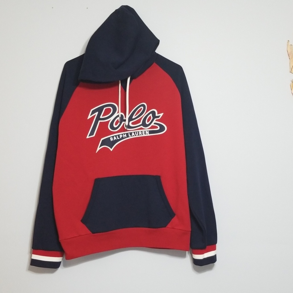 Polo Ralph Lauren Script Sweatshirt Hoodie Large
